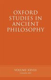 Oxford Studies in Ancient Philosophy Vol XXVIII