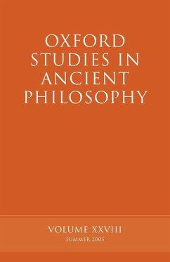 Oxford Studies in Ancient Philosophy Vol XXVIII - Sedley, David (ed.)