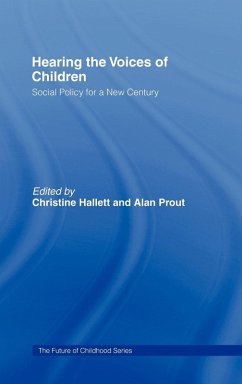 Hearing the Voices of Children - Hallett, Christine / Prout, Alan (eds.)