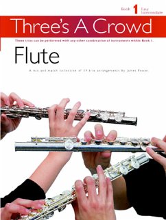 Cover Three's a Crowd vol.1 flute trios score (easy intermediate)