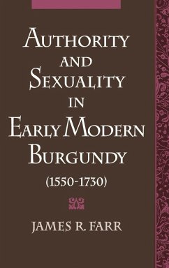 Cover Authority and Sexuality in Early Modern Burgundy (1550-1730)