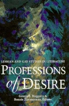 Professions of Desire: Lesbian and Gay Studies in Literature