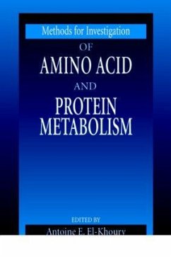 Methods for Investigation of Amino Acid and Protein Metabolism - El-Khoury, Antoine E. (ed.)