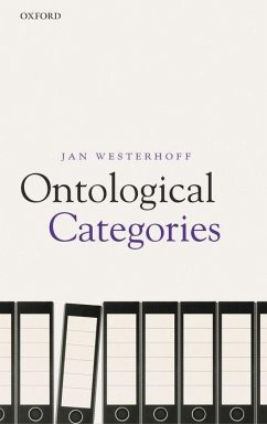 Ontological Categories - Westerhoff, Jan