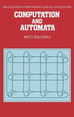 Computation and Automata - Salomaa, Arto