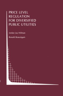 Price Level Regulation for Diversified Public Utilities - Hillman, Jordan J.;Braeutigam, Ronald