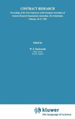 Contract Research - Duckworth, W.E. (Hrsg.)