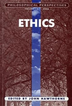 Ethics, Volume 18 - HAWTHORNE JOHN / ZIMMERMAN DW DEAN