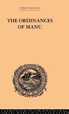 The Ordinances of Manu Cover The Ordinances of Manu