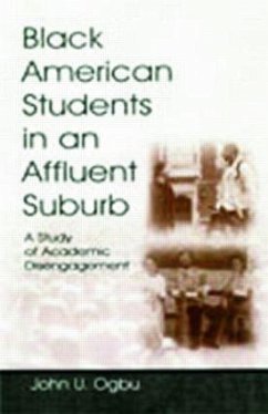Black American Students in An Affluent Suburb - Ogbu, John U; Davis, With The Assist
