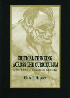 Critical Thinking Across the Curriculum - Halpern, Diane F