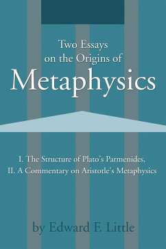 Two Essays on the Origins of Metaphysics