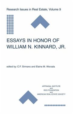 Essays in Honor of William N. Kinnard, Jr. - Sirmans, C.F. / Worzala, Elaine (Hgg.)