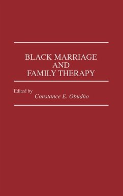 Black Marriage and Family Therapy - Jackson, C. Obudho