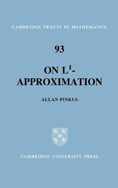 On L1-Approximation - Pinkus, Allan