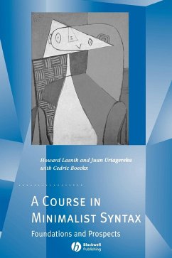 Course in Minimalist Syntax - Lasnik; Boeckx; Uriagereka
