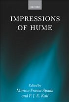 Impressions of Hume - Frasca-Spada, Marina / Kail, P. J. E. (eds.)