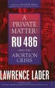 A Private Matter - Lader, Lawrence