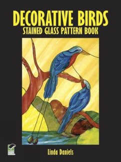 Decorative Birds Stained Glass Pattern Book - Daniels, Linda