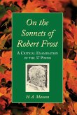 On the Sonnets of Robert Frost