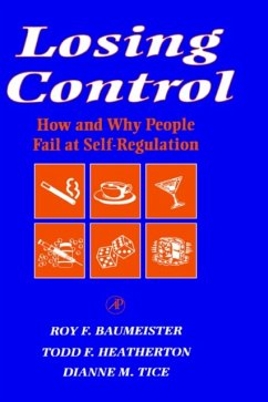 Losing Control - Baumeister, Roy F.;Heatherton, Todd F.;Tice, Dianne M.
