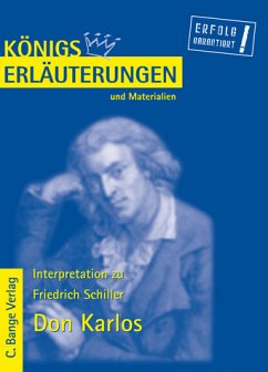 Don Karlos von Friedrich Schiller. - Schiller, Friedrich