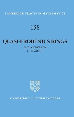 Quasi-Frobenius Rings - Nicholson, W. K