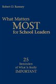 What Matters Most for School Leaders