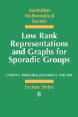 Low Rank Representations and Graphs for Sporadic Groups