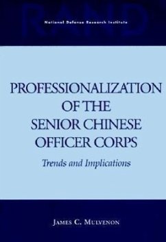 Professionalization of the Senior Chinese Officer Corps - Mulvenon, James C