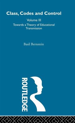 Towards a Theory of Educational Transmissions - Bernstein, Basil Towards a Theory of Educational Transmissions - Bernstein, Basil