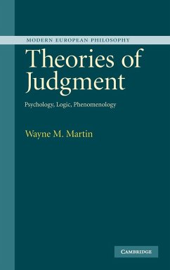 Theories of Judgment - Martin, Wayne