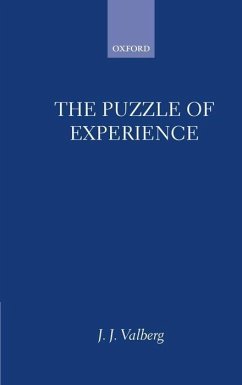 The Puzzle of Experience - Valberg, J J