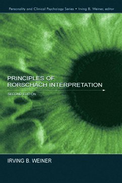 Principles of Rorschach Interpretation - Weiner, Irving B