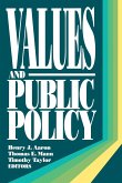 Values and Public Policy