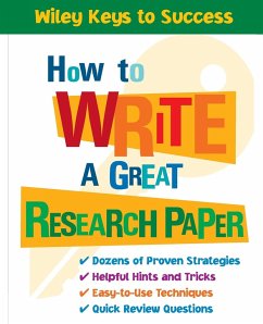 How to Write a Great Research Paper - Book Builders; Chin, Beverly