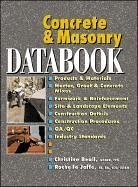 Concrete and Masonry Databook - Beall, Christine; Jaffe, Rochelle