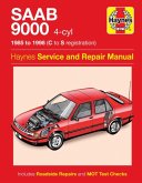 Saab 9000 (4-cyl) (85 - 98) Haynes Repair Manual