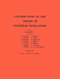 Contributions to the Theory of Nonlinear Oscillations (AM-45), Volume V - Cesari, Lamberto / LaSalle, J. / Lefschetz, Solomon (eds.)