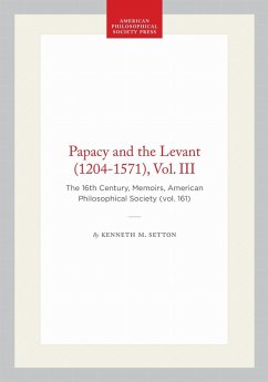 Cover Papacy and the Levant (1204-1571), Vol. III