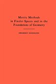 Metric Methods of Finsler Spaces and in the Foundations of Geometry. (Am-8)