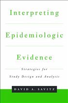 Cover Interpreting Epidemiologic Evidence