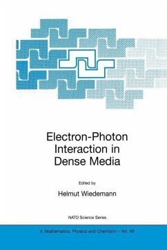 Electron-Photon Interaction in Dense Media - Wiedemann, Helmut (Hrsg.)
