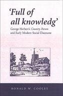 'Full of All Knowledg' - Cooley, Ronald W