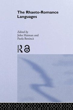 The Rhaeto-Romance Languages - Beninca, Paola; Haiman, John