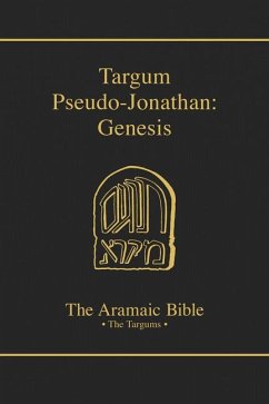 Aramaic Bible-Targum Pseudo-Jonathan: Genesis - Maher, Michael