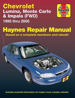 Chevrolet Lumina & Monte Carlo 1995-05 - Haynes Publishing