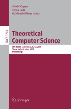 Theoretical Computer Science - Coppo, Mario / Lodi, Elena / Pinna, G. Michele (eds.)