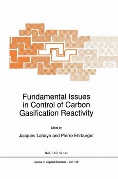 Fundamental Issues in Control of Carbon Gasification Reactivity - Lahaye, L / Ehrburger, Pierre (Hgg.)