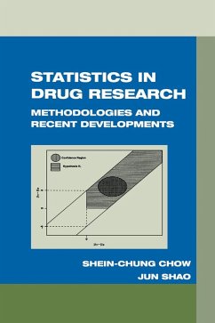 Statistics in Drug Research - Chow, Shein-Chung; Shao, Jun